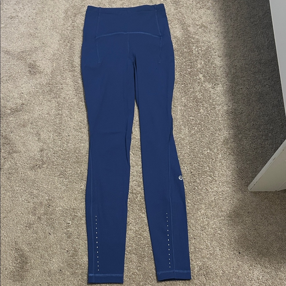 Lululemon psychic blue leggings Size 0